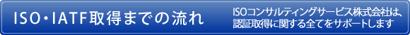 ISO�EIATF�擾�܂ł̗���@ISO�R���T���e�B���O�T�[�r�X������Ђ́A�F�؎擾�Ɋւ���S�Ă��T�|�[�g���܂�